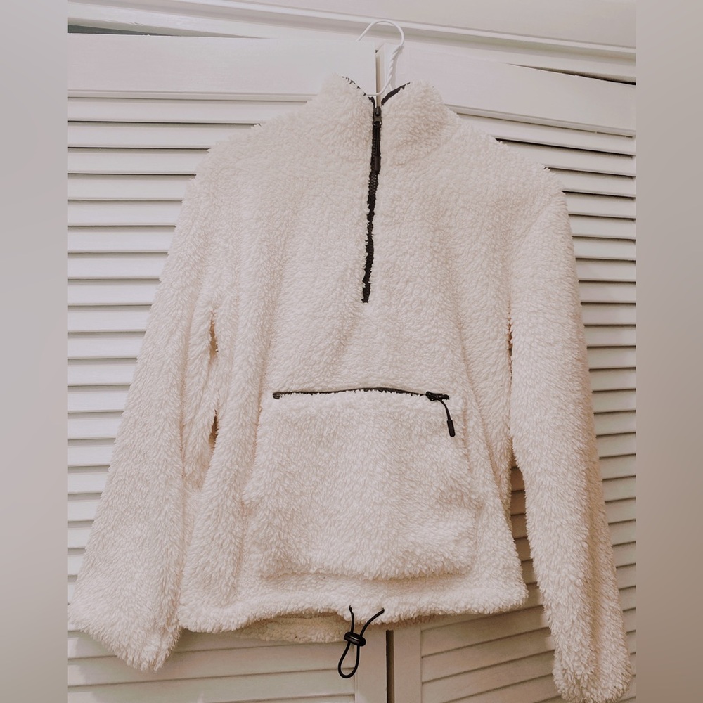 Cozy Winter jacket | fit to XS & S | WHITE | No boundaries